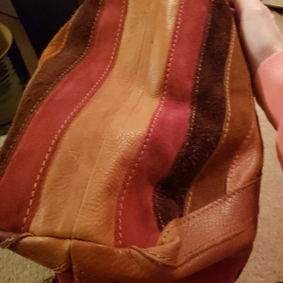 Leather "Lucky Brand" - purse - Picture 1 of 5